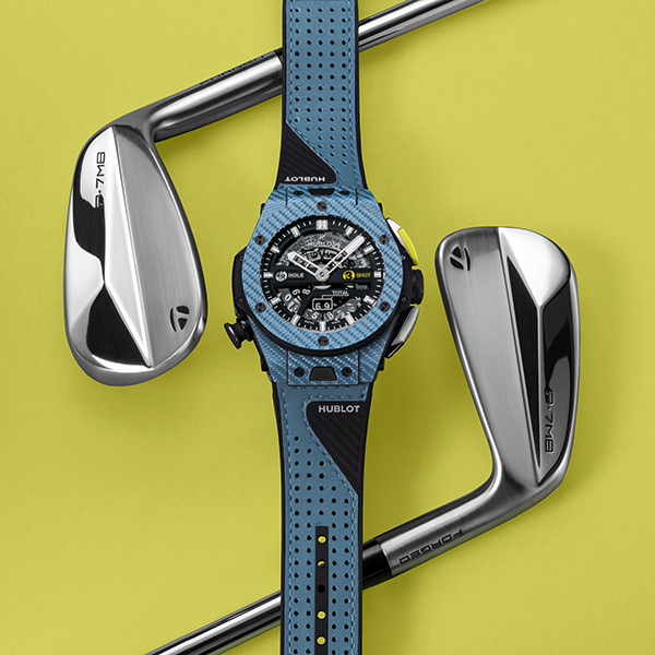 Hublot Big Bang Unico Golf Sky Blue Carbon 45mm Watch 416.YE.1120.VR