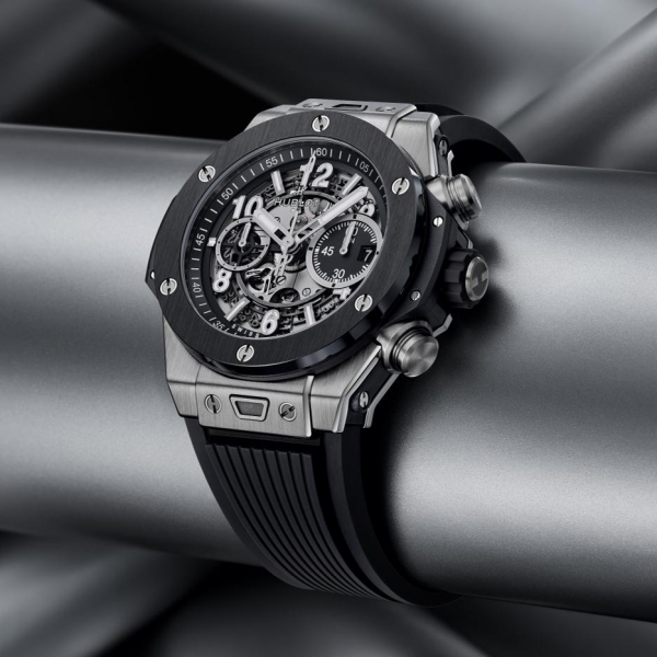 Hublot Big Bang Unico Titanium Ceramic Watch 44mm 421.NM.1170.RX
