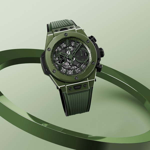 Hublot Big Bang Unico Dark Green Ceramic Watch