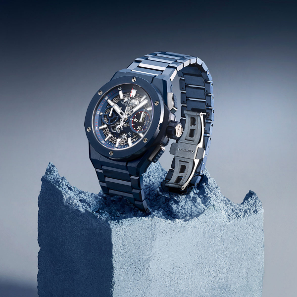 Hublot Big Bang Integrated Blue Ceramic 42mm Watch 451.EX.5123.EX