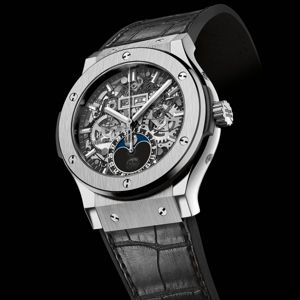 Hublot Classic Fusion Aerofusion Titanium 45mm Watch 517.NX.0170.LR