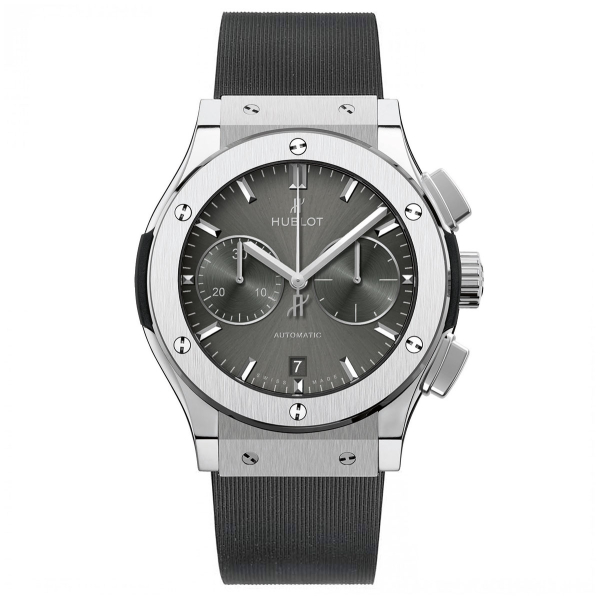 Hublot Classic Fusion Racing Grey Chronograph Titanium 45mm Watch 521.NX.7071.RX