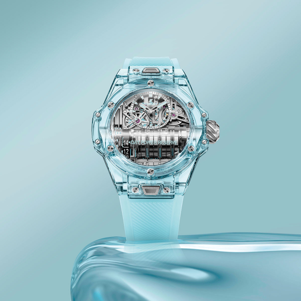 Hublot Big Bang MP-11 Water Blue 45mm Watch 