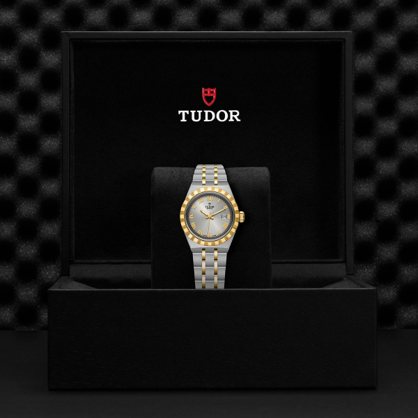Tudor Royal Black Dial 28mm Watch M28303-0001