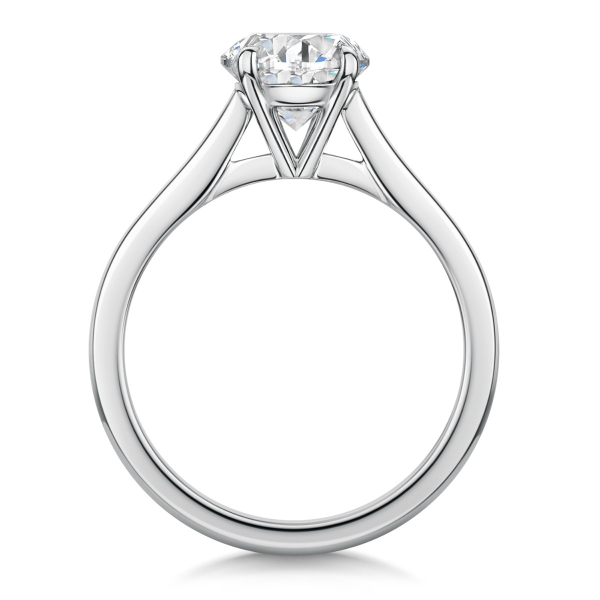 Honour Oval Lab Grown Diamond Ring in Platinum