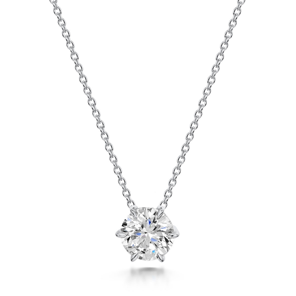 ROX Honour Diamond Necklace in Platinum 