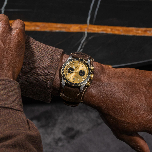 Tudor Black Bay Chrono S&G Leather 41mm Watch M79363N-0008