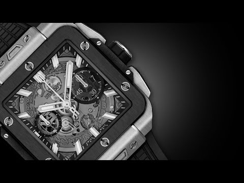 Hublot Square Bang Unico Titanium Ceramic 42mm Watch  821.NM.0170.RX